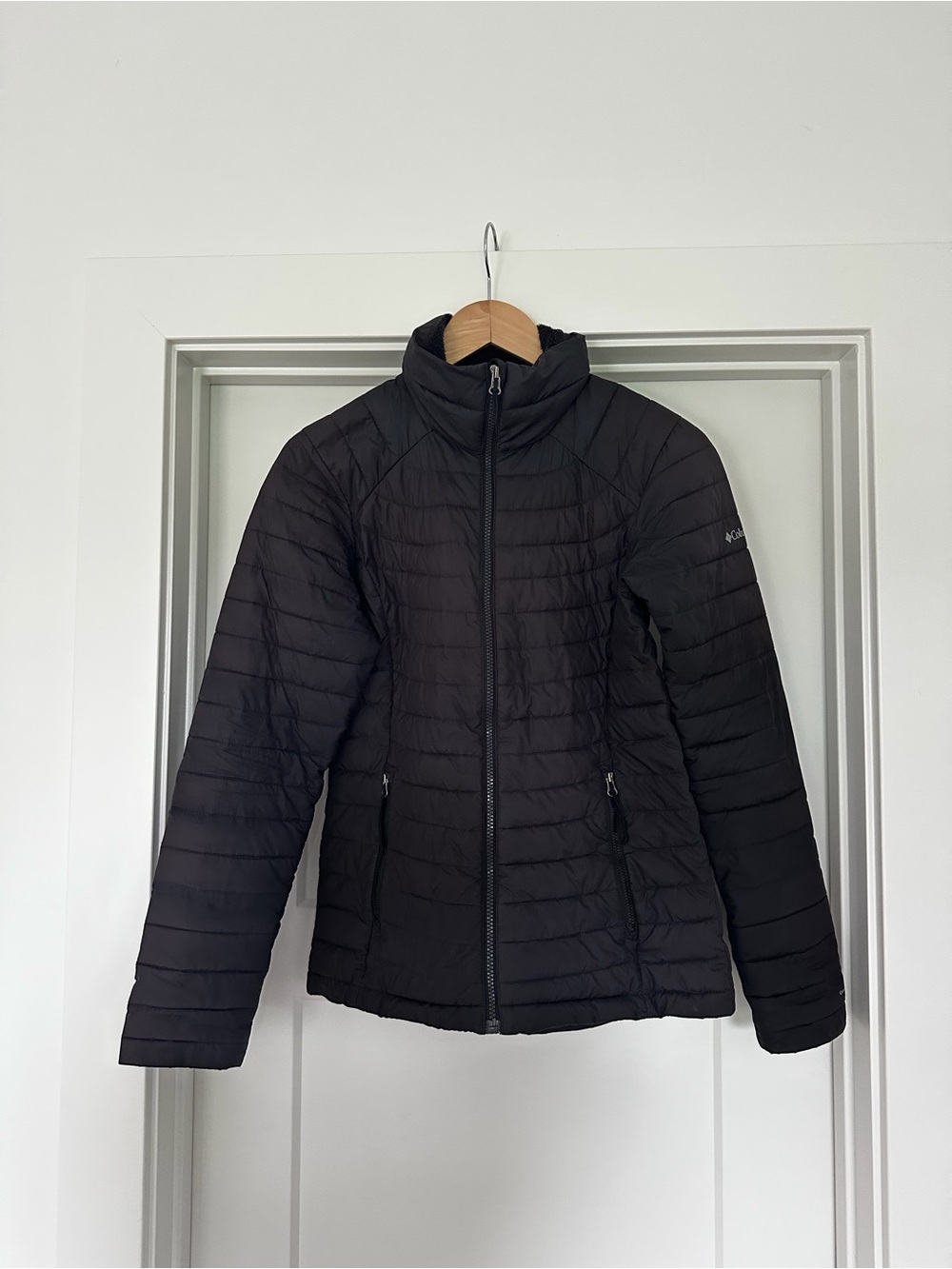 Columbia Black Quilted Packable Puffer Jacket